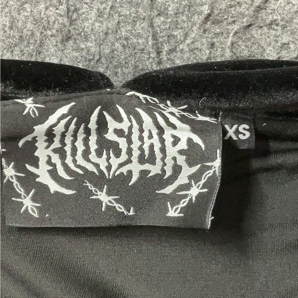 Killstar velvet gothic dress XS - Picture 2 of 4